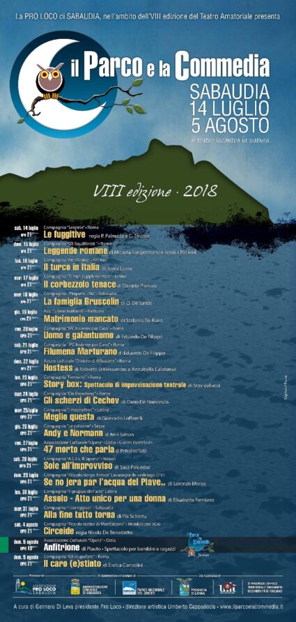 Parco e Commedia Sabaudia