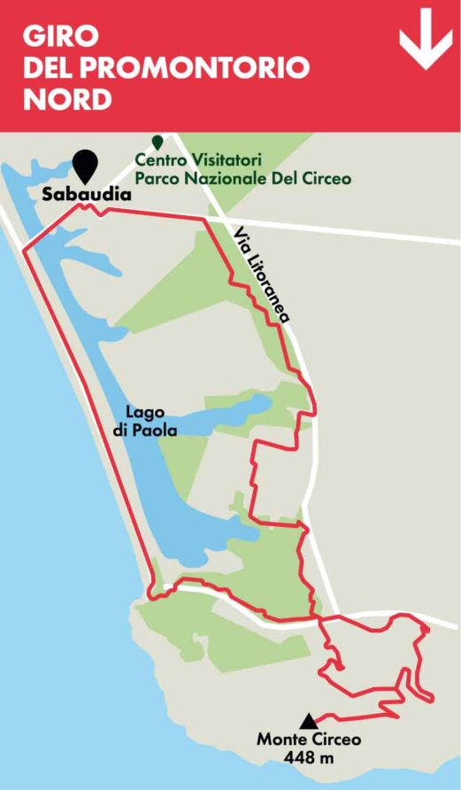 promontorio nord sabaudia