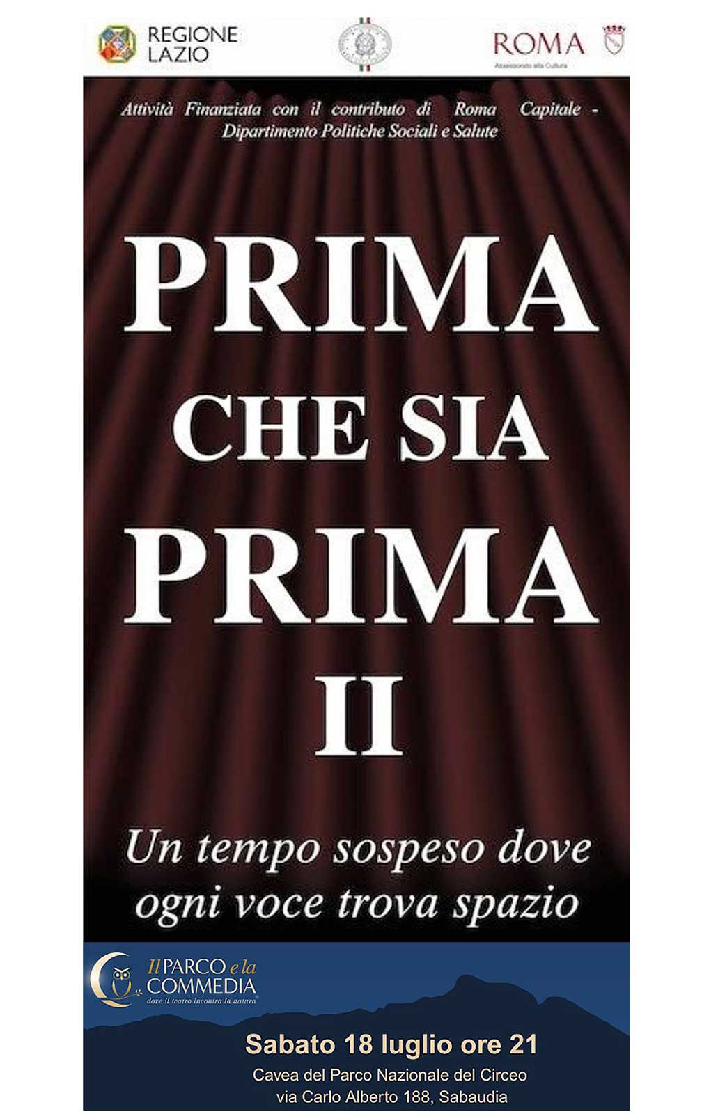 Prima che sia Prima